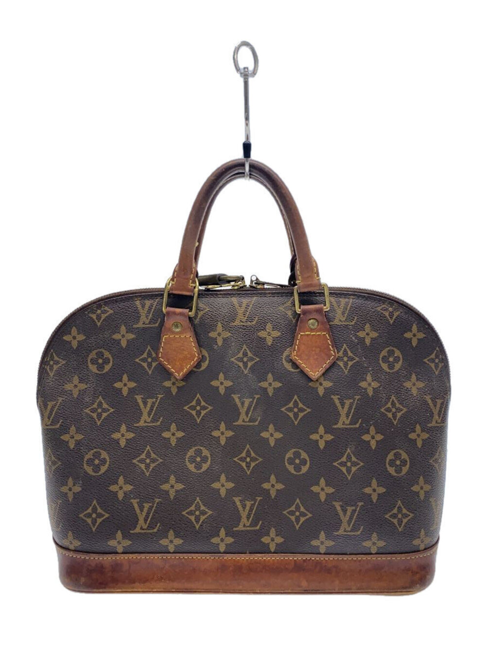 LOUIS VUITTON Alma Monogram Canvas Brown